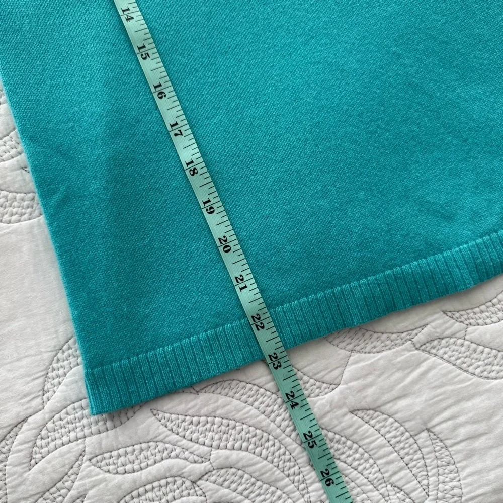 J. Crew - Cashmere Relaxed T-shirt - Bright Blue/Aqua